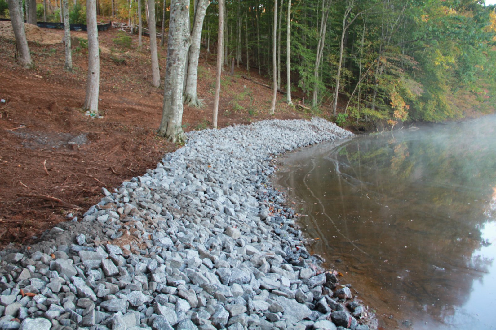 Shoreline Stabilization | JK Landscaping & Grading, Inc. Shoreline Stabilization | JK Landscaping & Grading, Inc.